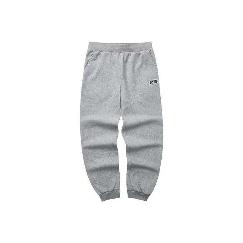 Skechers Colorful Knitted Sweatpants Men Medium Heather Gray/004F-0