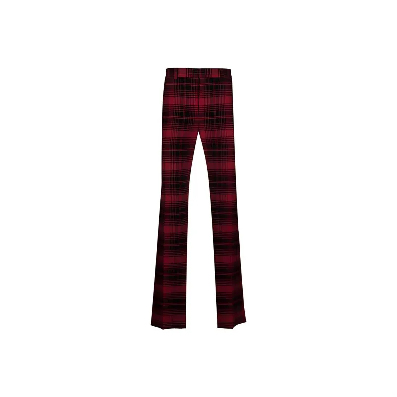 Valentino Casual Pants Men Black Red-0