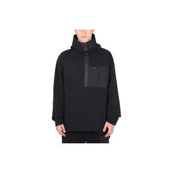 TEN C Long Sleeved Half Zip Hoodie