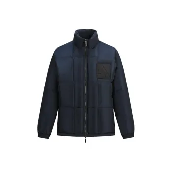 ARMANI EXCHANGEAE FW24 Down Jacket Men's Navy Blue