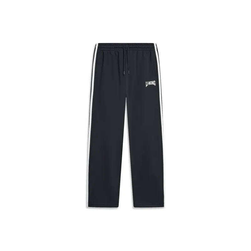 LiNing Knitted Sports Pants Unisex Black-0