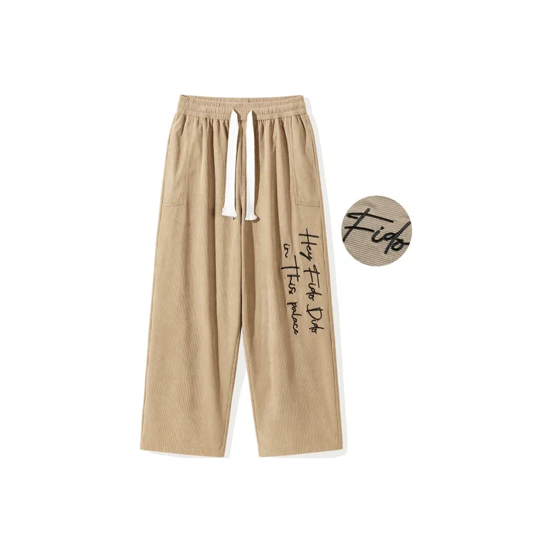 FIDO DIDO Casual Pants Unisex-12
