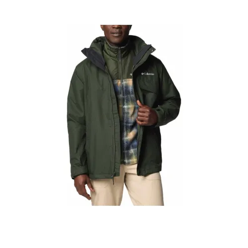 Columbia BUGABOO Jackets Coats Men Green