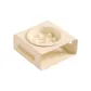 (Custard) Edge Guard Slow-Eating Bowl+Dish Racks