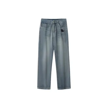 HIPANDA Jeans Unisex Vintage Blue