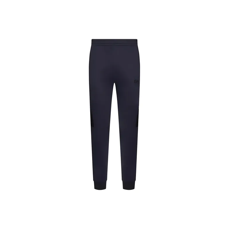 EMPORIO ARMANI EA7 SS23 Knitted Sweatpants Men's Dark Blue-0