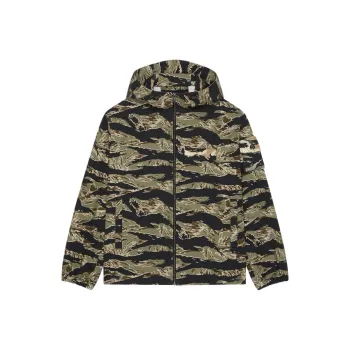Givenchy Camouflage Printed Windbreaker Jacket