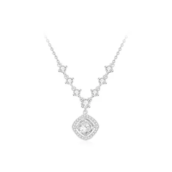 Love Link 925 Sterling Silver Necklaces Women's