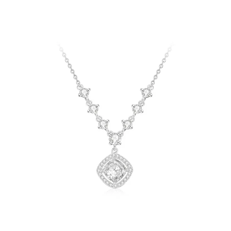 Love Link 925 Sterling Silver Necklaces Women's-0