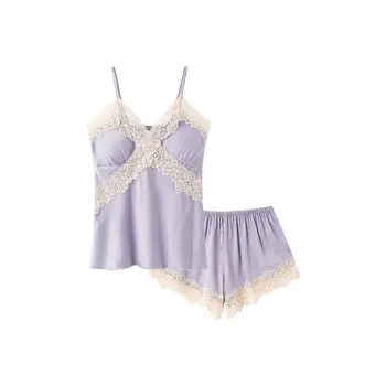 XISHE Pajama Set Women's Light Purple