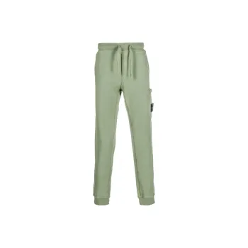 STONE ISLAND Knitted Sweatpants Men Green