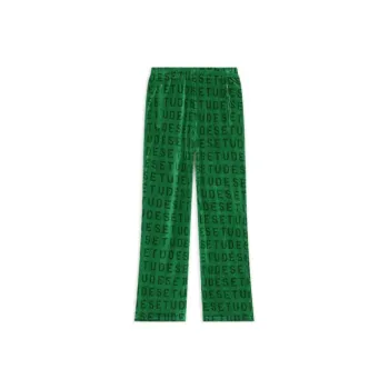 Etudes Bartleby Stencil Velvet Trousers