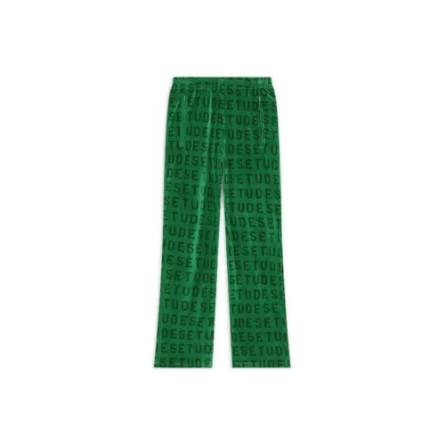 Etudes Bartleby Stencil Velvet Trousers