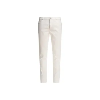 Brunello Cucinelli Logo patch Trousers