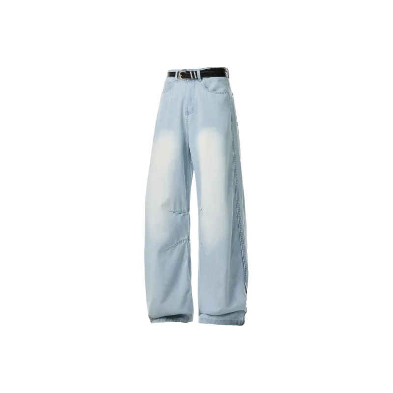 HOKLV SS25 Jeans Unisex Light Blue-0