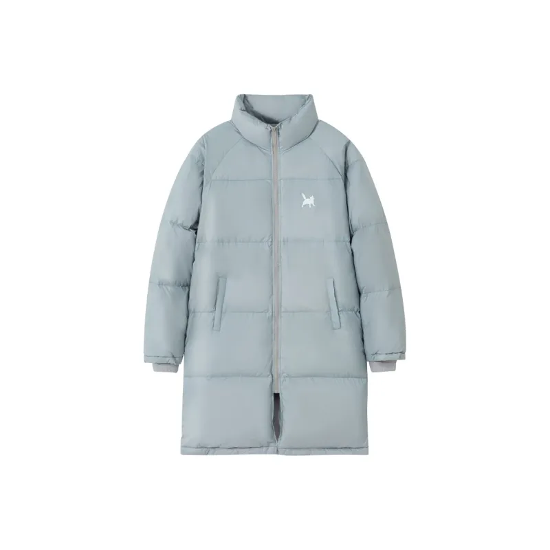 Suamoment White Duck Down Versatile Winter Coat Unisex-4