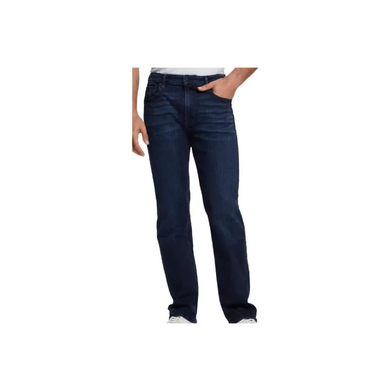 GUESS Relaxed Straight Jeans Jeans Men's Blue-0