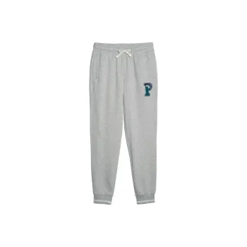 PUMA Knitted Sweatpants Men Light Mixed Gray