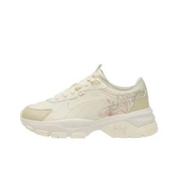 PUMA Cassia Via Anti Slip Wear Resistant Low Top Casual Shoes Women's Beige