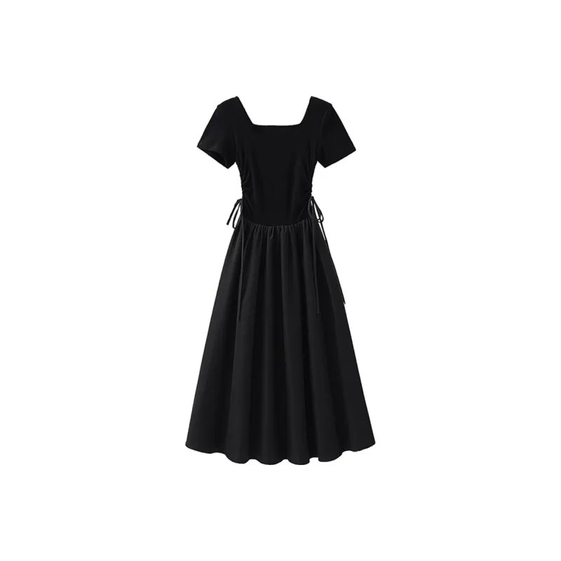 Peaches Peaches Short Sleeved Dress Women's-17
