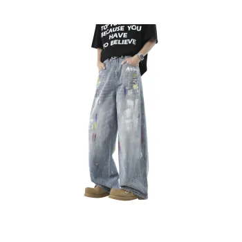 DANGERTIGER Jeans Unisex Light Blue
