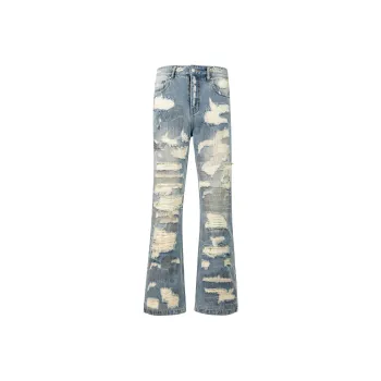 False Perception Jeans Unisex Washed Blue