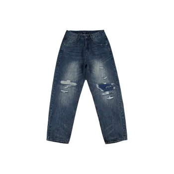 Rabbit House Jeans Unisex Blue