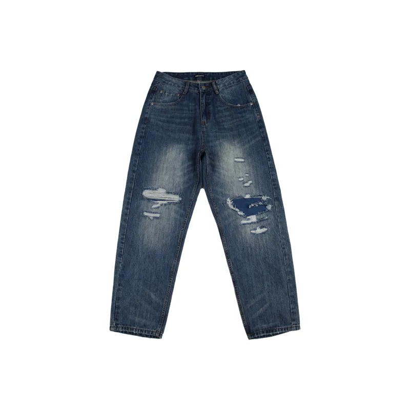 Rabbit House Jeans Unisex Blue-0