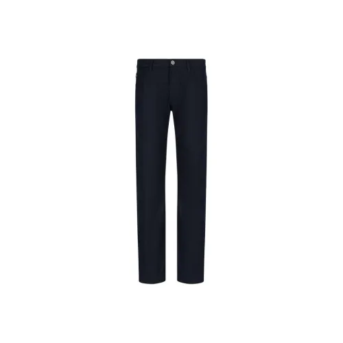 mit armani VEST Regular fit Five pocket Trousers In Stretch Cotton
