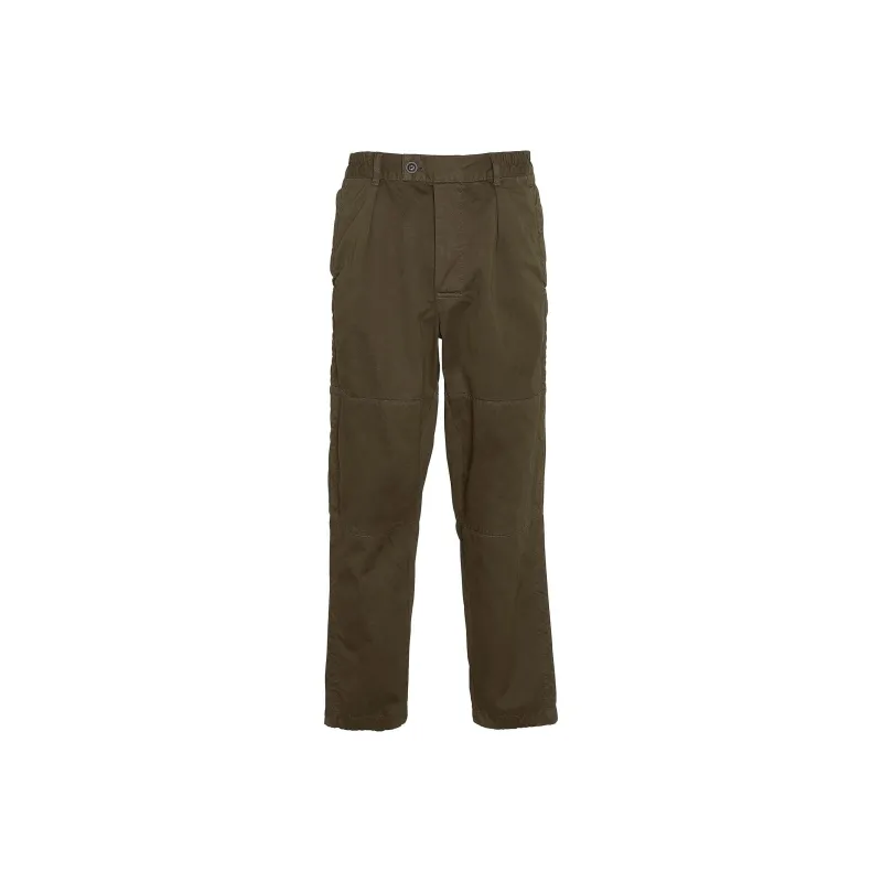 BARBOUR FW24 Oakmoor Jeans Men's Green-0