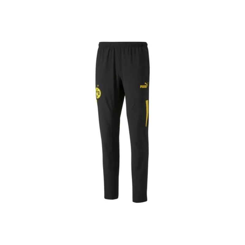 PUMA Dortmund BVB Knitted Sweatpants Men Black-0