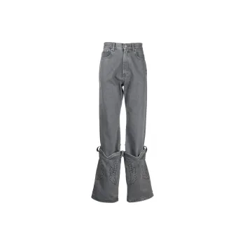 Y/Project Jeans Men Gray
