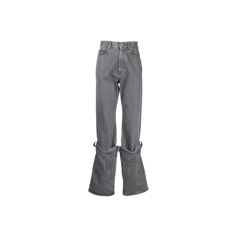 Y/Project Jeans Men Gray-0