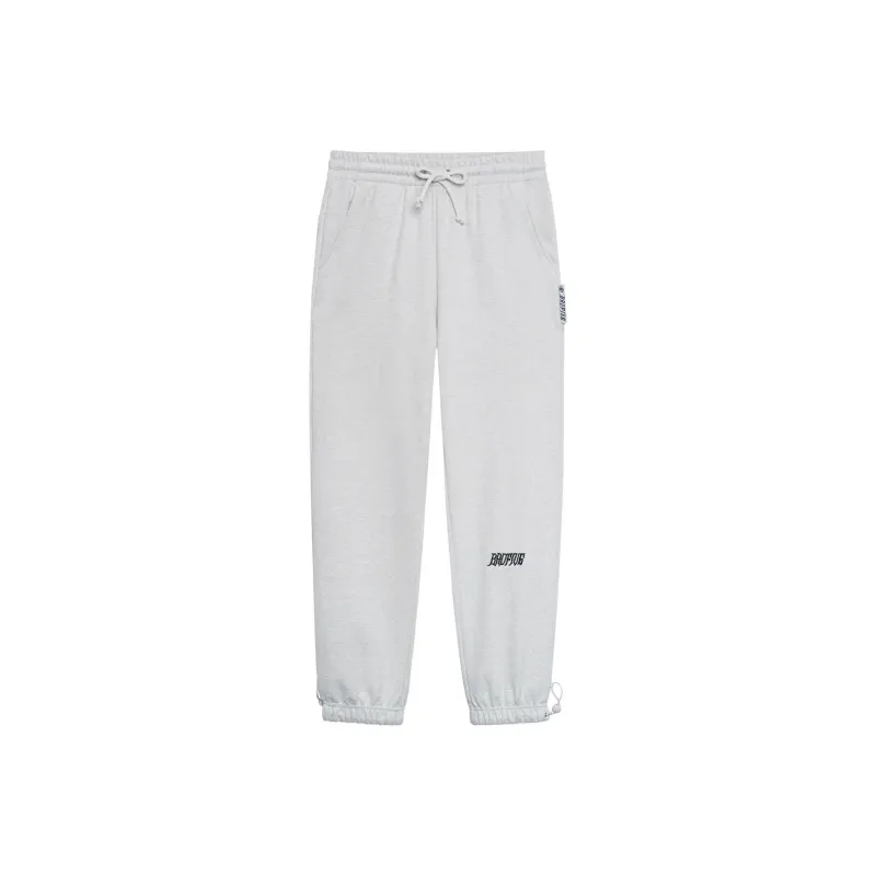 LiNing Knitted Sports Pants Men's Gray-0