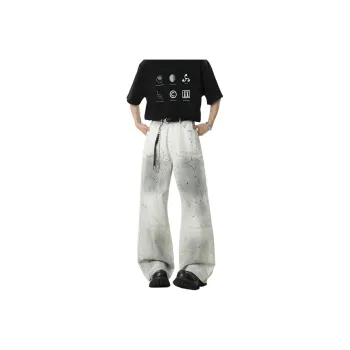 RICE NINE TEN Jeans Unisex White