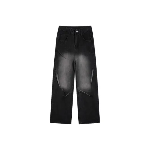 Retro Distress Jeans Women