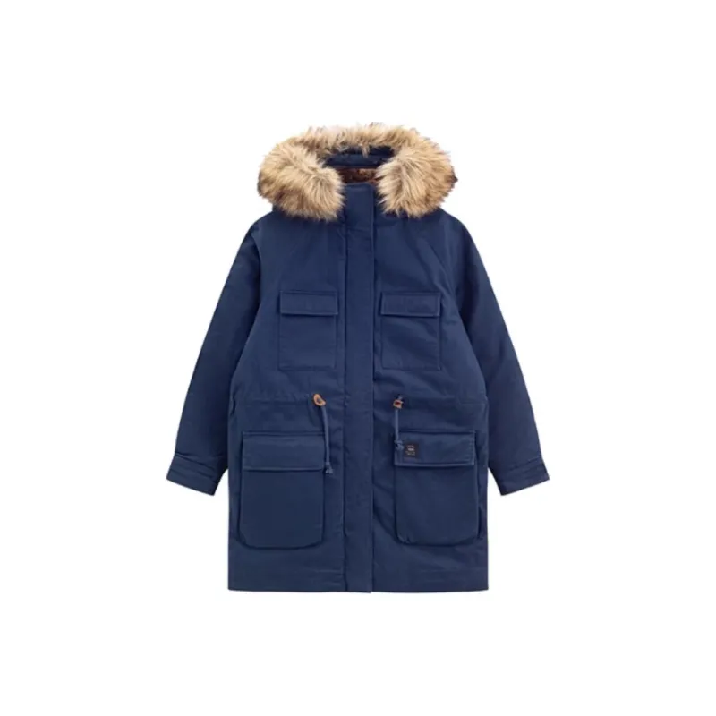 Vans Down Jacket Unisex Navy Blue-0