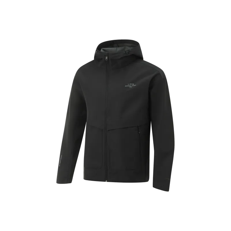 LINING Fitness Series Trench Coats Men Black-0