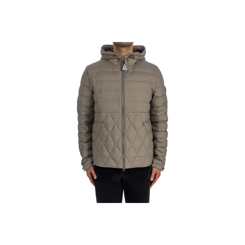 Moncler Down Jacket Men's Brown-0