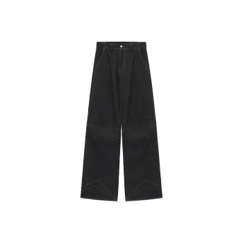 UNVESNO Jeans Unisex Black