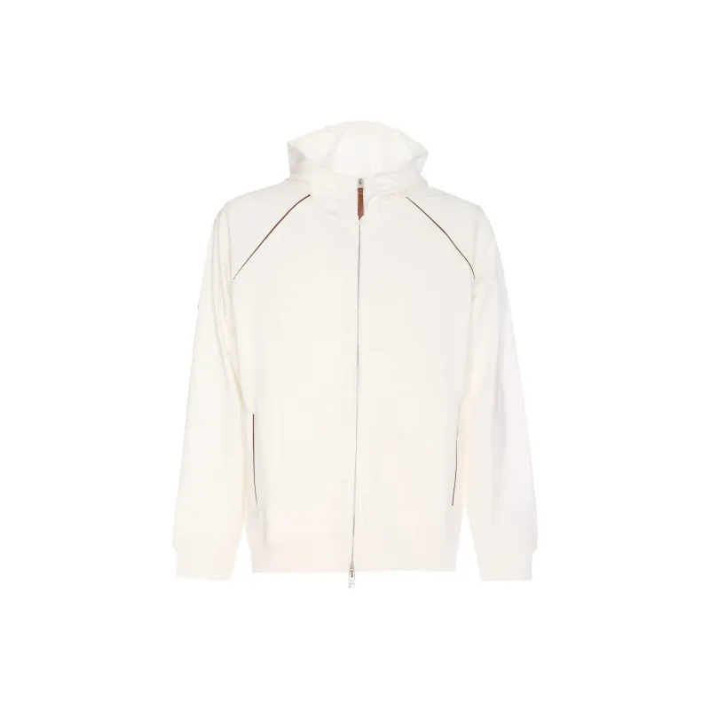 Brunello Cucinelli French Terry Hooded Sweatshirt-0
