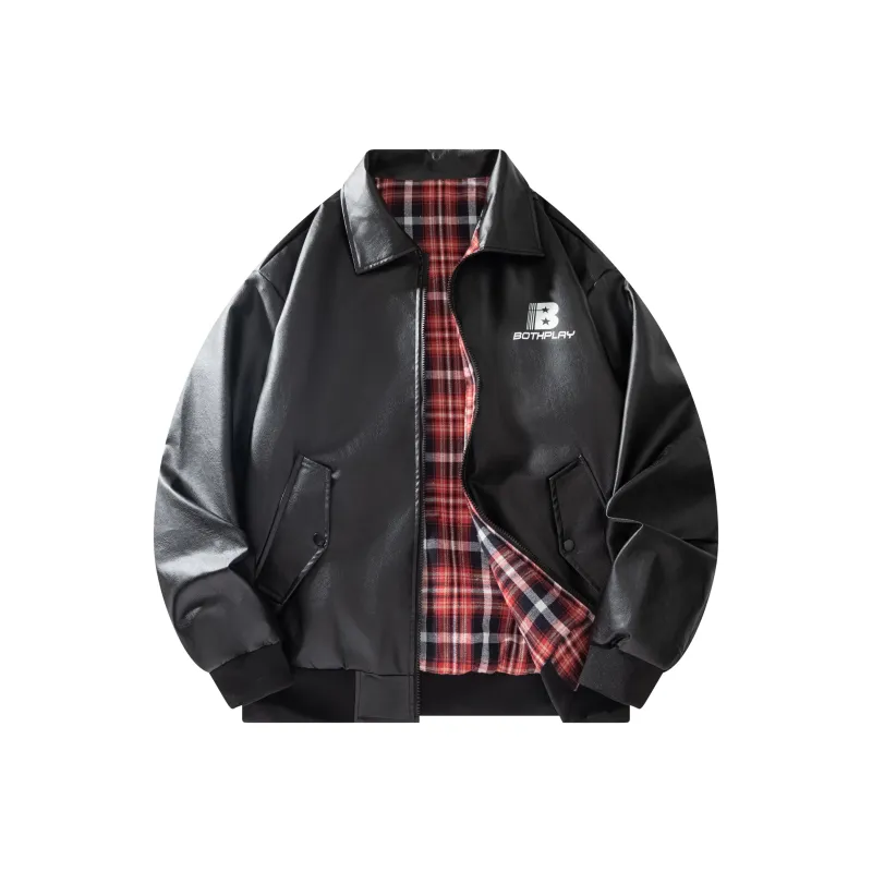BOTH PLAY Jackets Coats Unisex Black-0