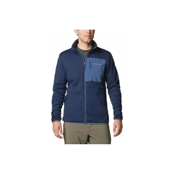 Columbia Hike Mens Navy Blue Full Zip II Jackets Coats Men's Marine Blue