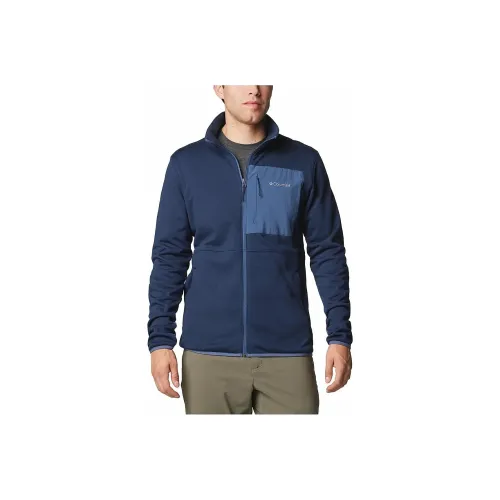 Columbia Hike Mens cowboys Blue Full Zip II Jackets Coats Men's Marine Blue