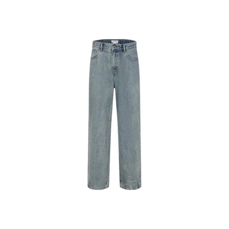 URBAN REVIVO Jeans Men's Light Blue-0
