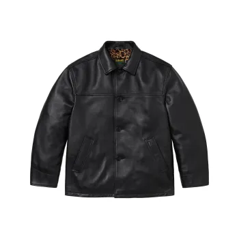 Supreme X Schott Jackets Unisex Black