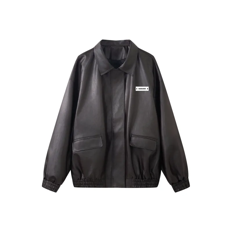 EOOVEN Leather Jackets Unisex-9