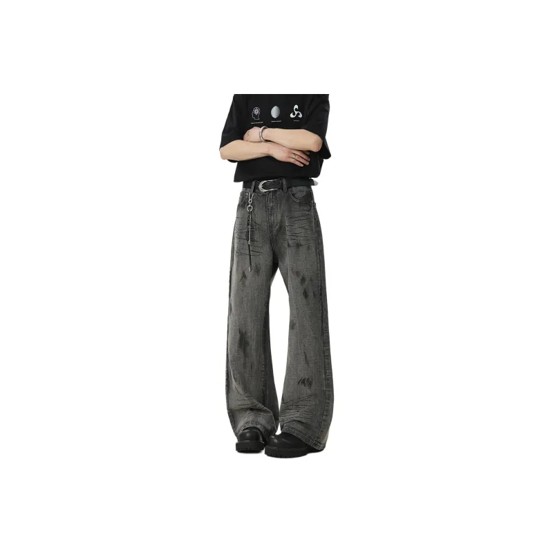 FORCEPULR Jeans Unisex Wasteland Gray-0