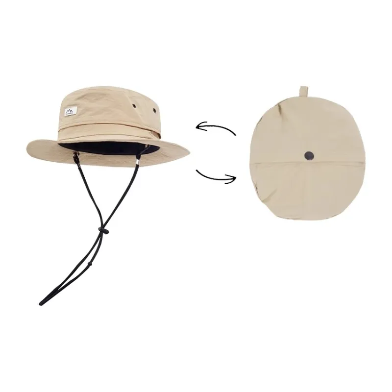 THE HOBOO Cotton Bucket Hats Unisex-11
