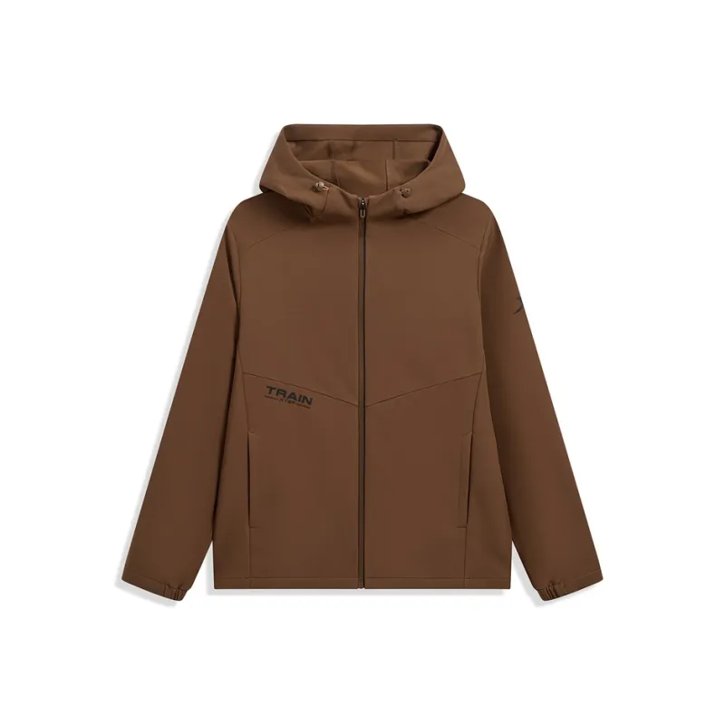 XTEP Trench Coat Men's Honey Tea Brown-0